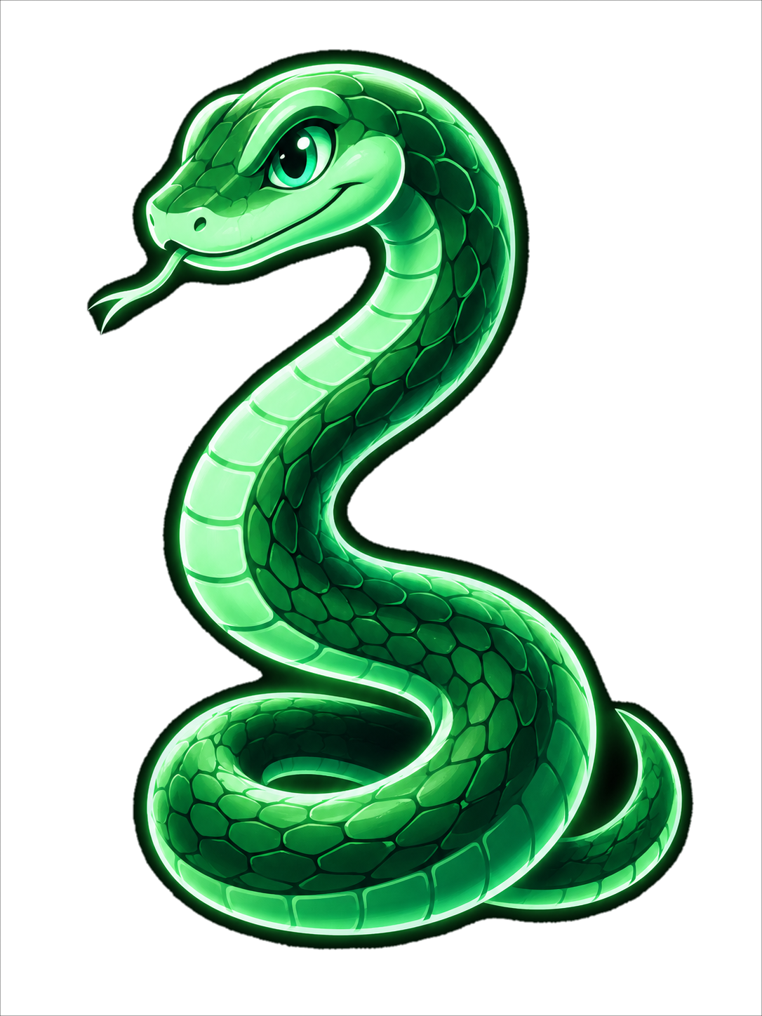 Green snake